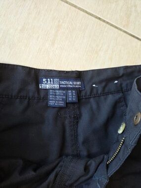 5.11 Tactical Black Tactical Pants Waist Detail